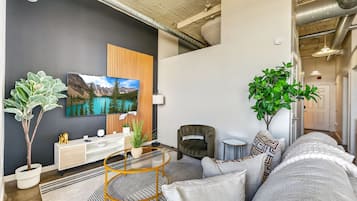 Televisie en een kantoor