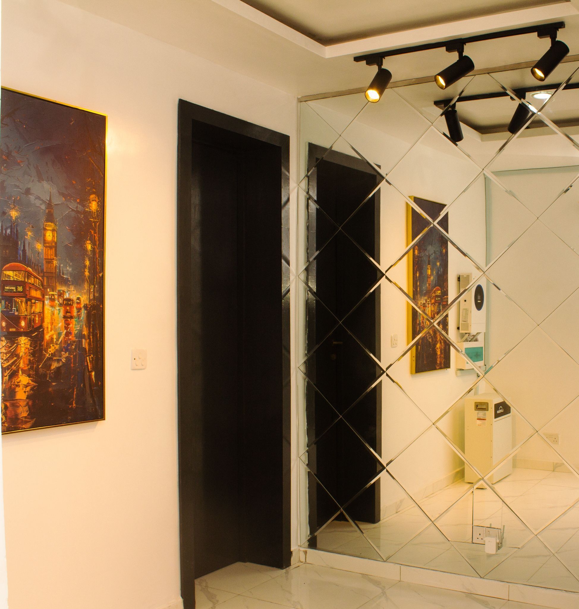Deluxe Apartment, Balcony, City View | Interior