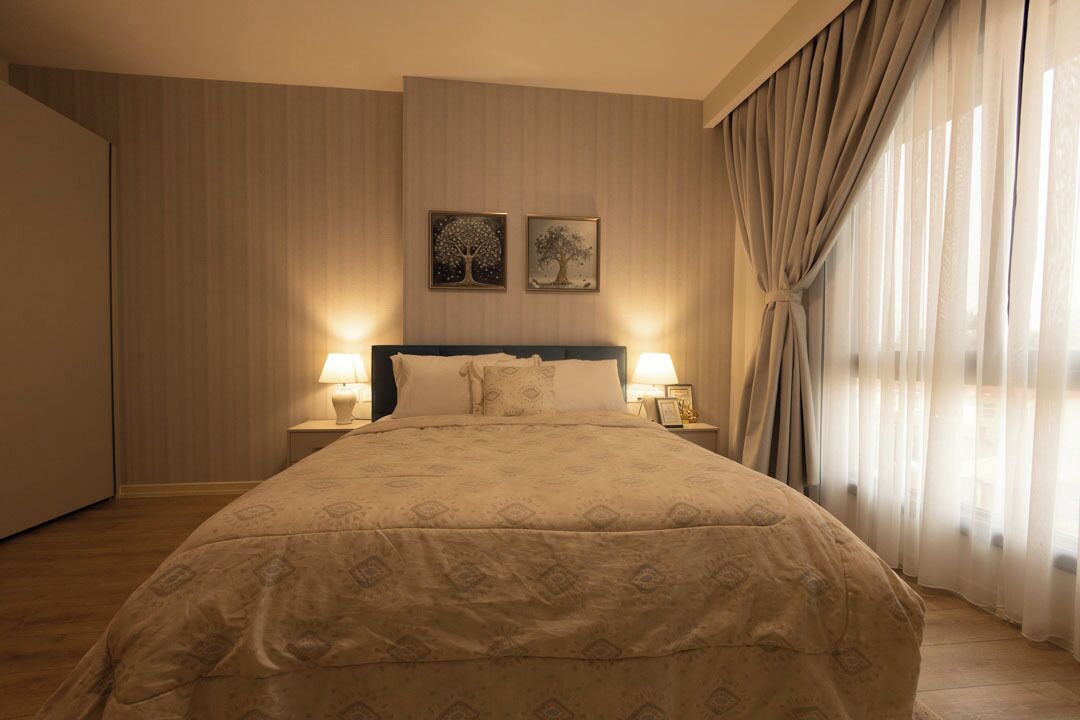 Luxury Apartment, 1 Bedroom, Non Smoking, City View | Desk, laptop workspace, iron/ironing board, free WiFi