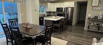 Newly built 4 bedroom/ 3 bath home with 2 living rooms and luxury outdoor sauna!