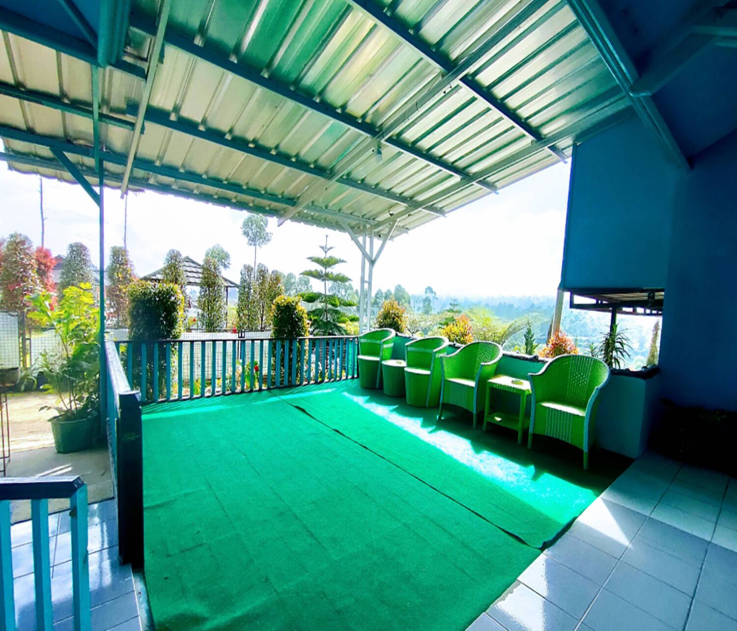 Villa, uitzicht op heuvels | Terras
