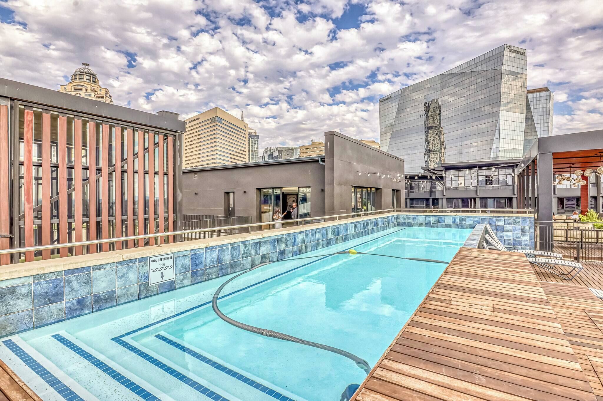 Apartment, 1 Schlafzimmer, barrierefrei, Terrasse | Pool | Außenpool