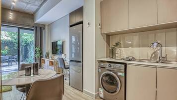 Apartment, 1 Schlafzimmer, barrierefrei, Terrasse | Innenbereich