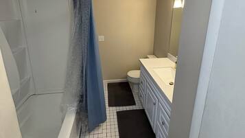 Towels, soap, toilet paper