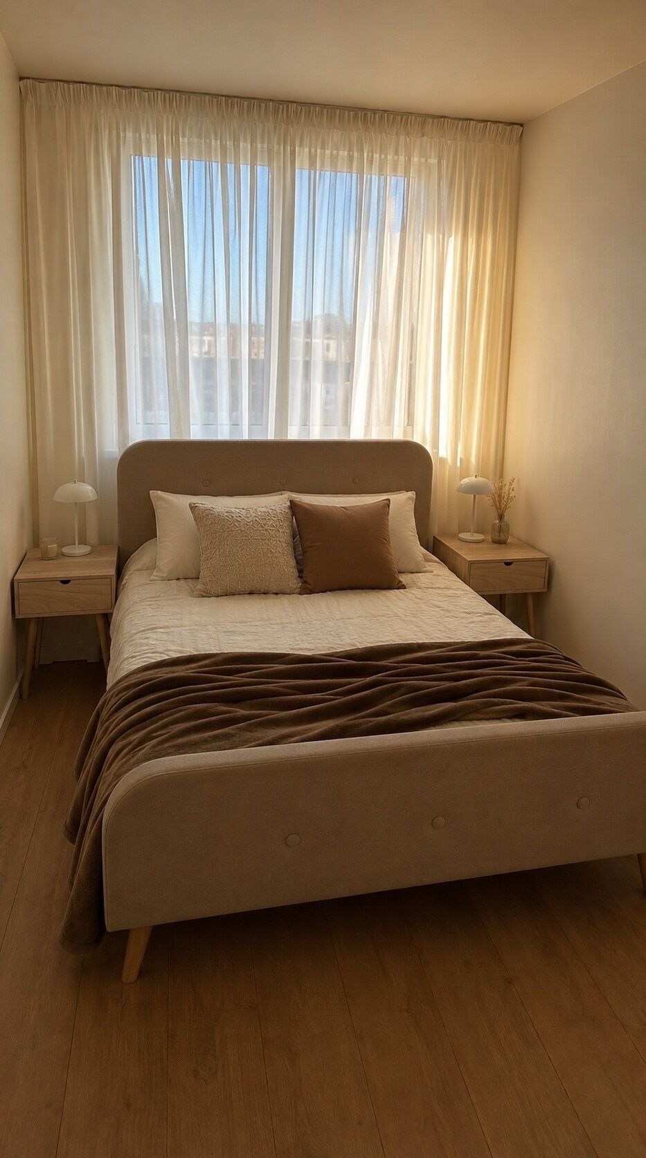 3 bedrooms, iron/ironing board, WiFi, bed sheets