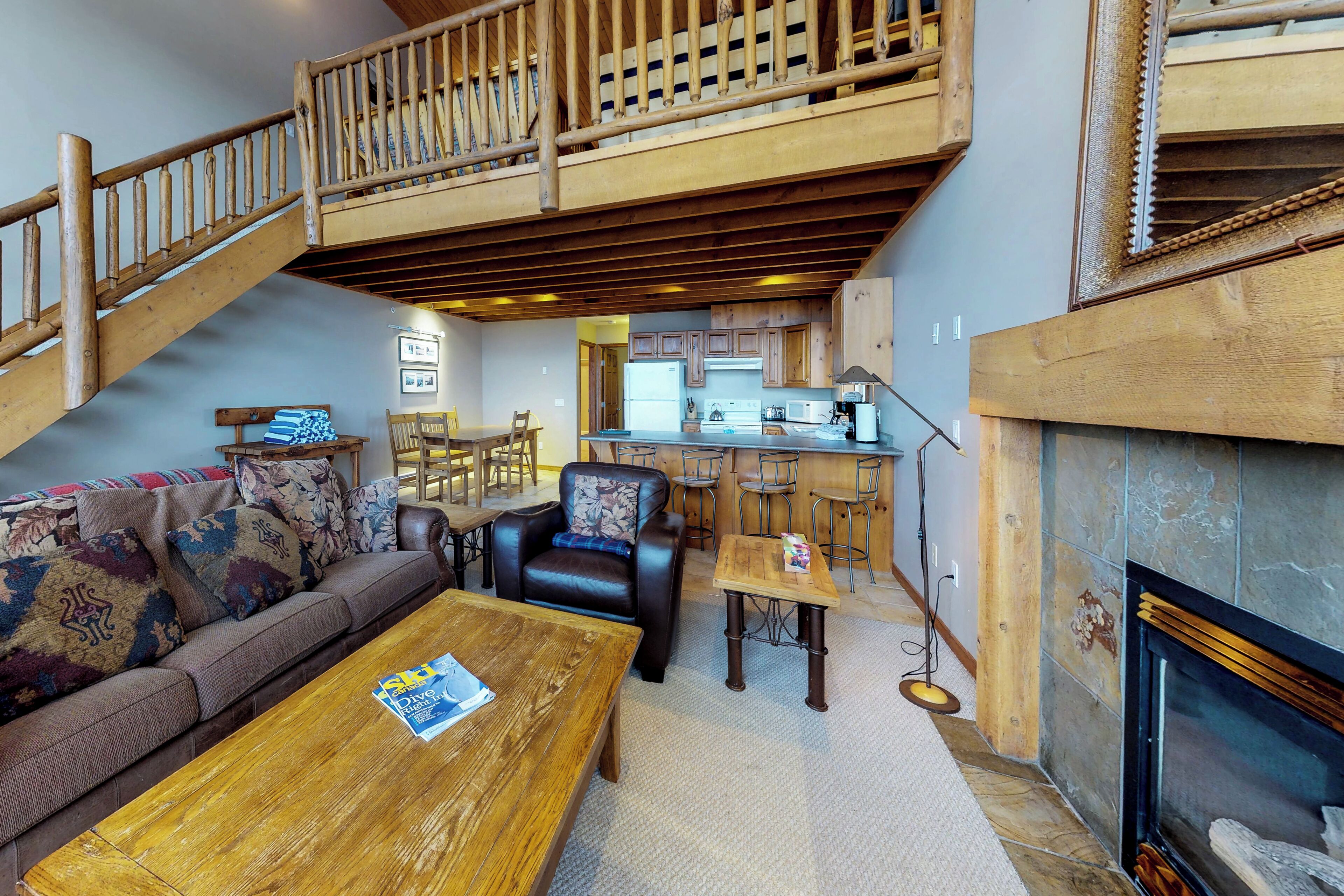  Arolla Chalet D | Living area | Flat-screen TV