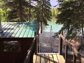 Property grounds - Country Home, Cottage and Deck on the Kenai River. (Soldotna)
