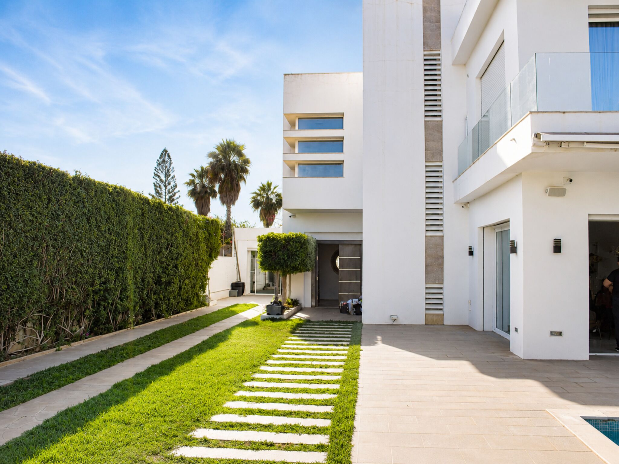 Villa, 4 chambres, fumeurs, piscine privée | Extérieur