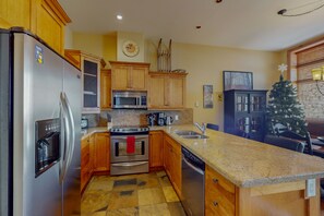 Apartemen, patio | Dapur pribadi