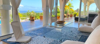 French Mediterranean 2 bedroom Ocean View Pool Home in the Hills of Cabrera.