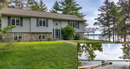 Waterfront house on Lake Nancy, WI. Explore the absolute best of the Northwoods.