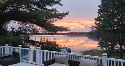 Waterfront house on Lake Nancy, WI. Explore the absolute best of the Northwoods.