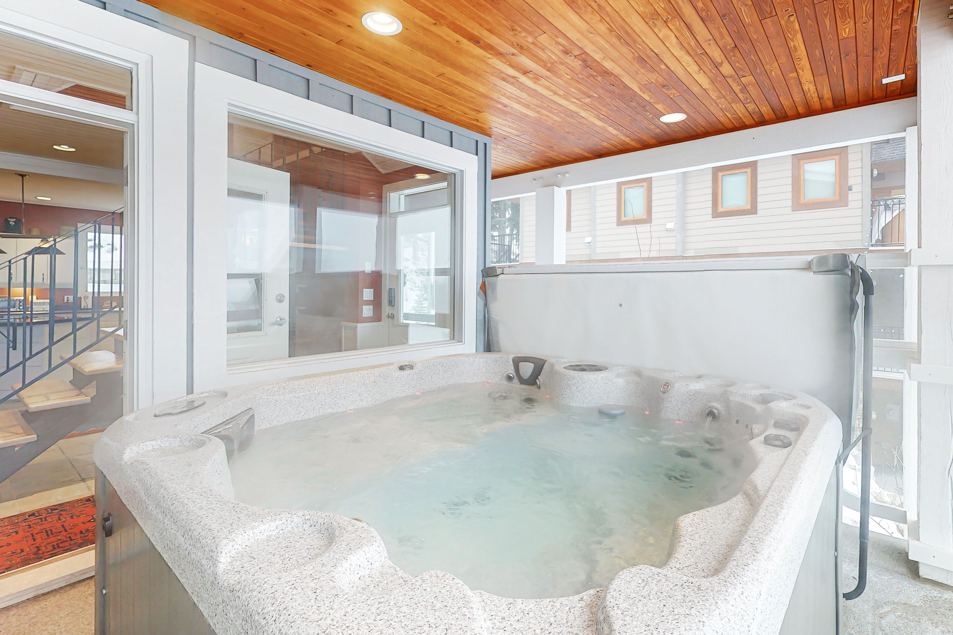 Maison, patio | Bain à remous privé