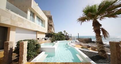 Batroun Designer Beachfront Villa with Pool Shatt-el-ReeWa