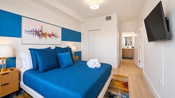 2 bedrooms, iron/ironing board, WiFi (free), bed sheets