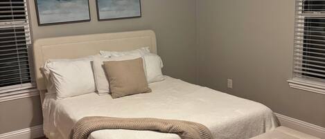 2 habitaciones, internet y ropa de cama