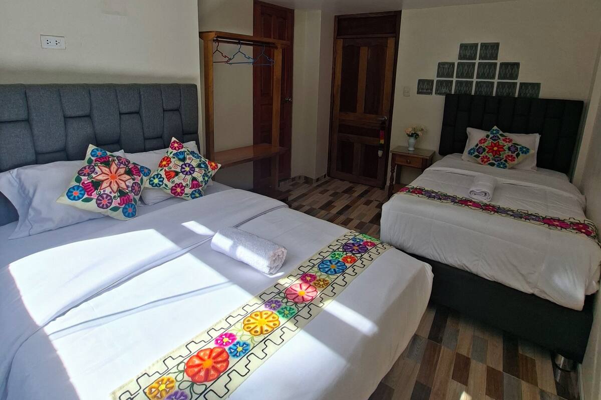 Family Triple Room, Private Bathroom, Ground Floor | Meja, Wi-fi percuma 