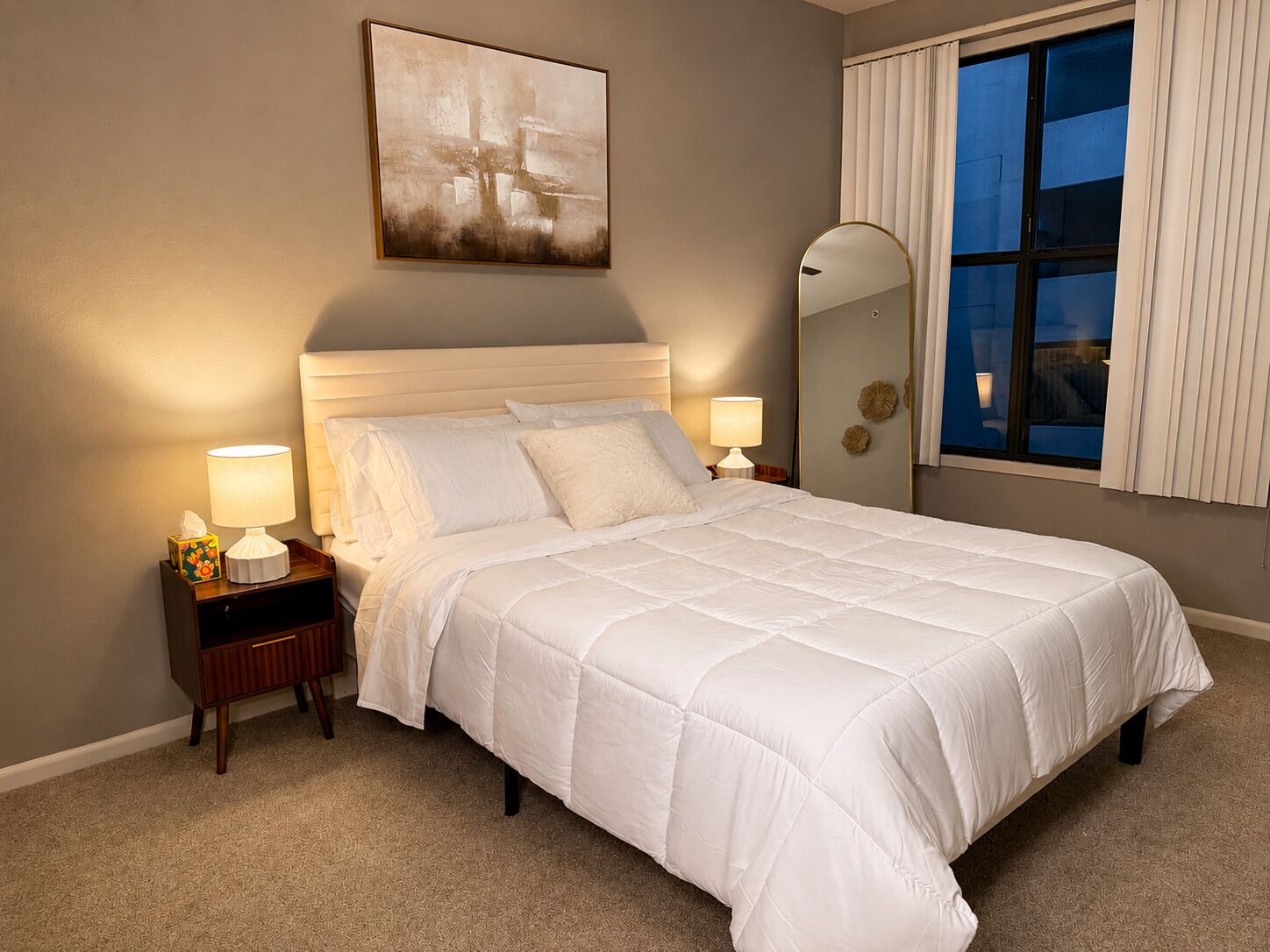 1 bedroom, WiFi, bed sheets, wheelchair access