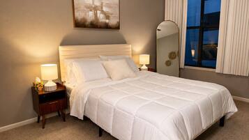 1 bedroom, WiFi, bed sheets, wheelchair access