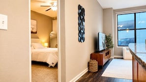 1 habitación, wifi, ropa de cama y acceso para silla de ruedas 