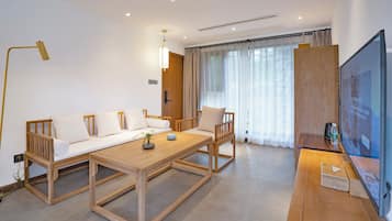 Suite Mewah, pemandangan sungai | Area keluarga