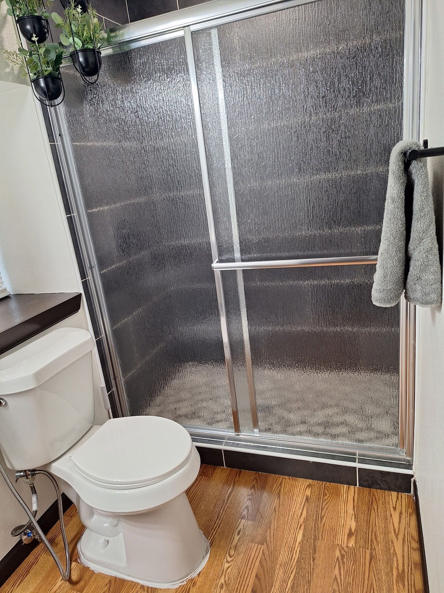 Towels, soap, toilet paper