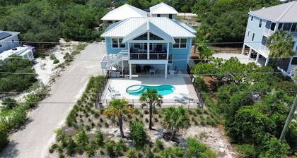New St. George Island Retreat | Pool | Pet Friendly