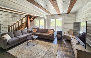 Living area - Beautiful home in Hovden i Setesdal with sauna (Hovden i Setesdal)