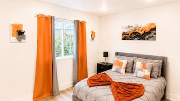 2 habitaciones, tabla de planchar con plancha, wifi y ropa de cama