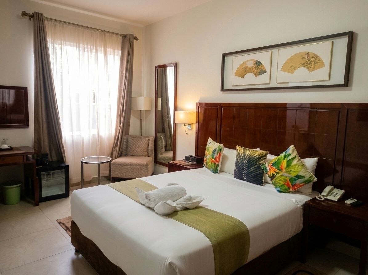In-room safe, soundproofing, iron/ironing board, free WiFi