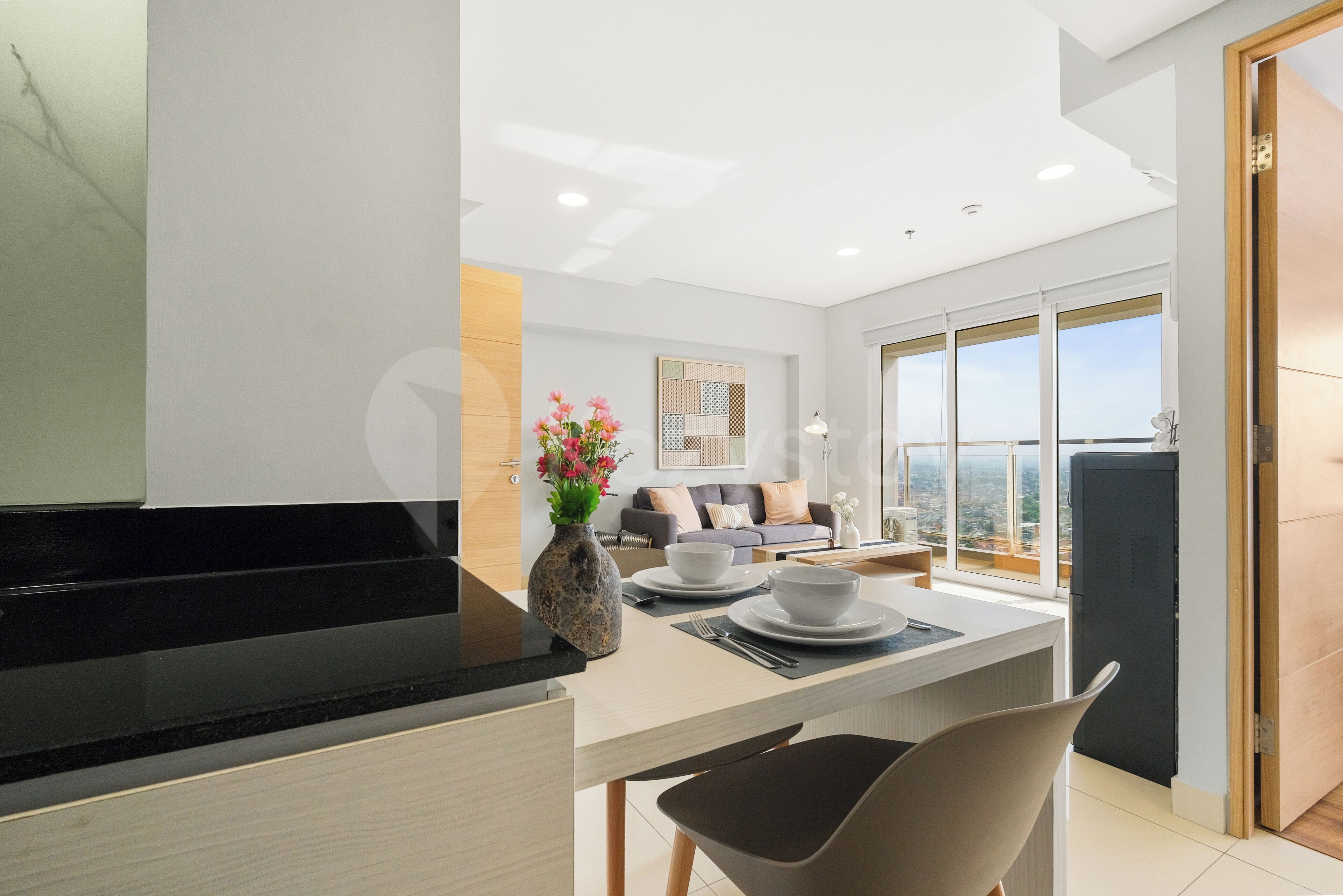 Apartment, 3 Schlafzimmer, Stadtblick | Esszimmer