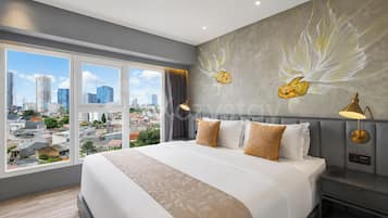 Apartment, 2 Schlafzimmer, Stadtblick | Ausblick vom Zimmer