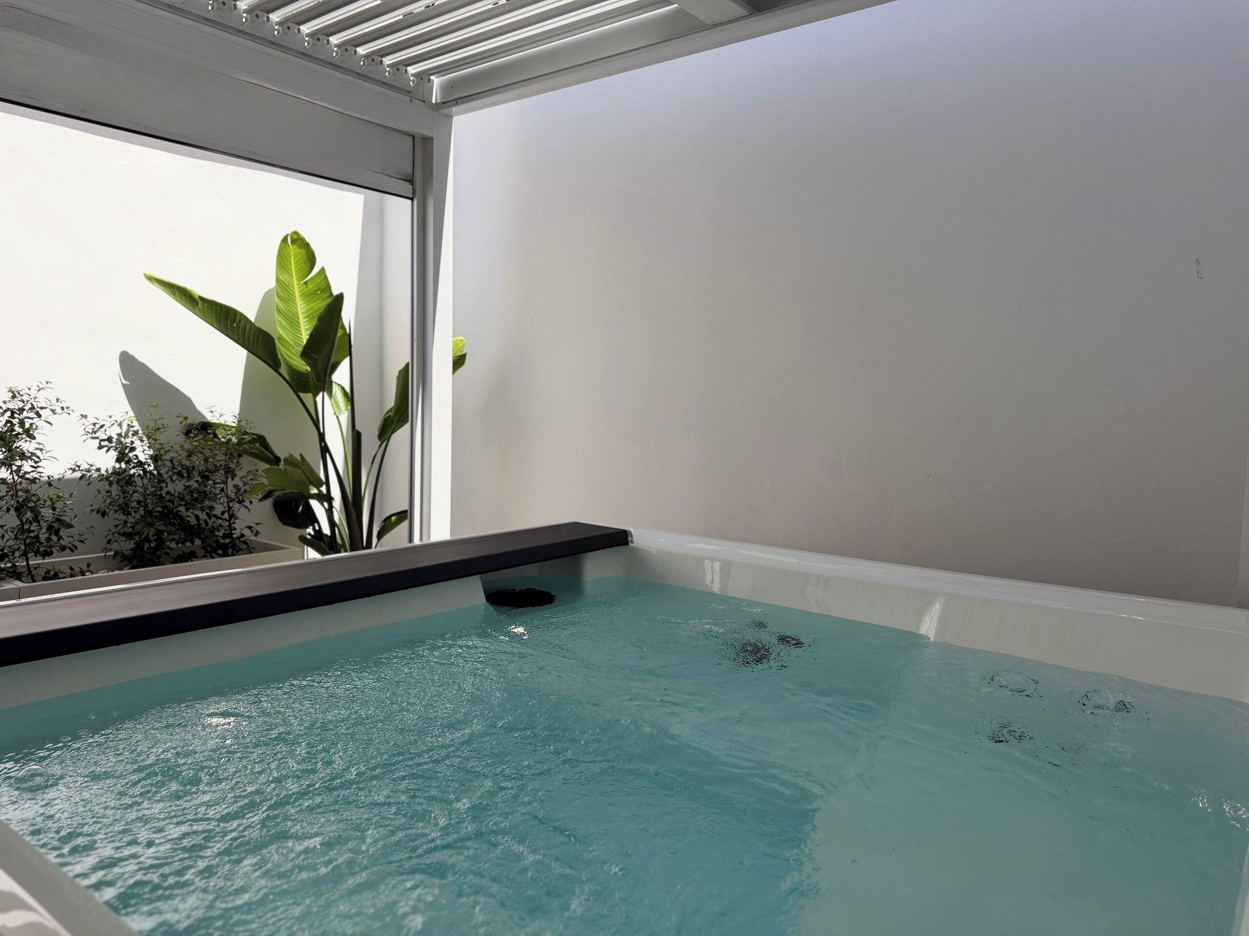 Bain à remous intérieur