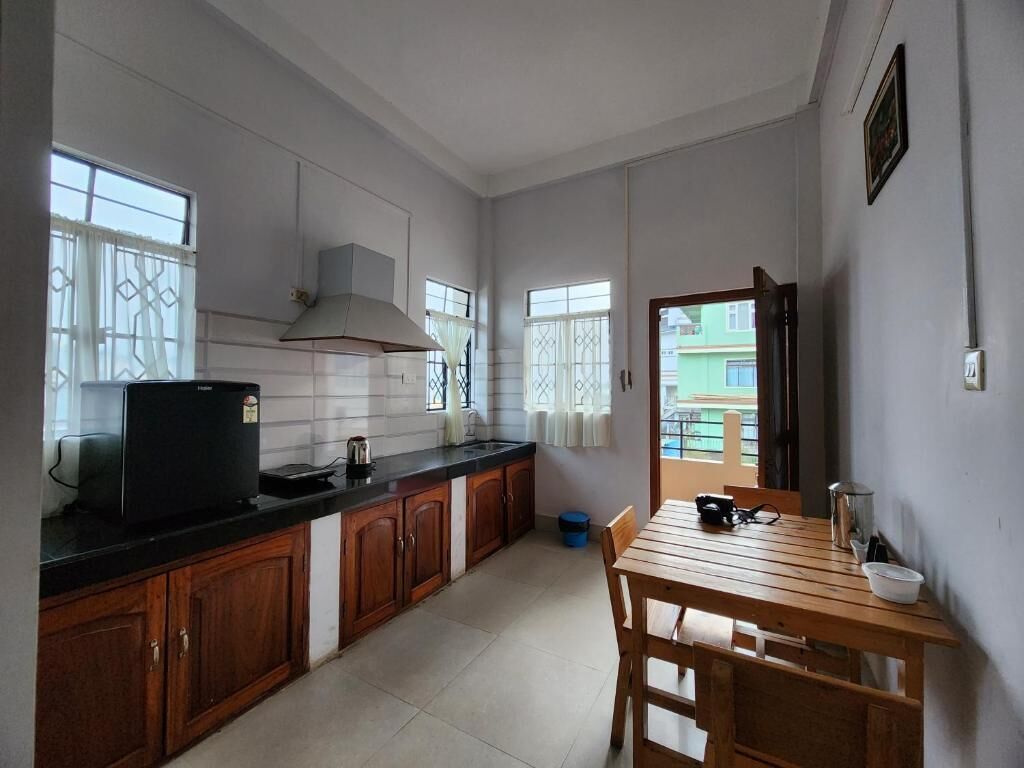 Standard-Apartment, Stadtblick | Speisen