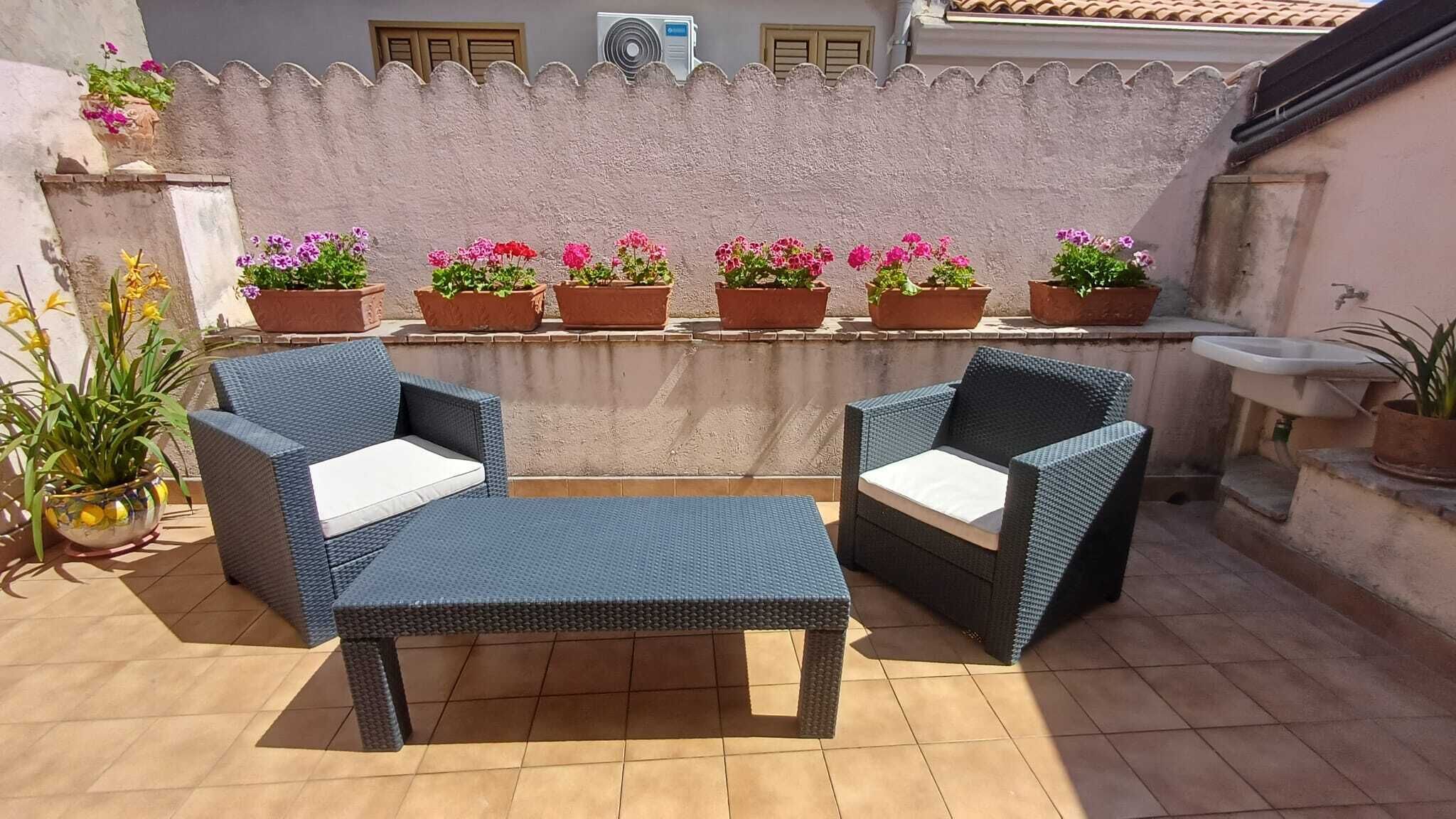 Senior Double Room | Terrace/patio