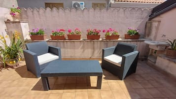 Senior Double Room | Terrace/patio