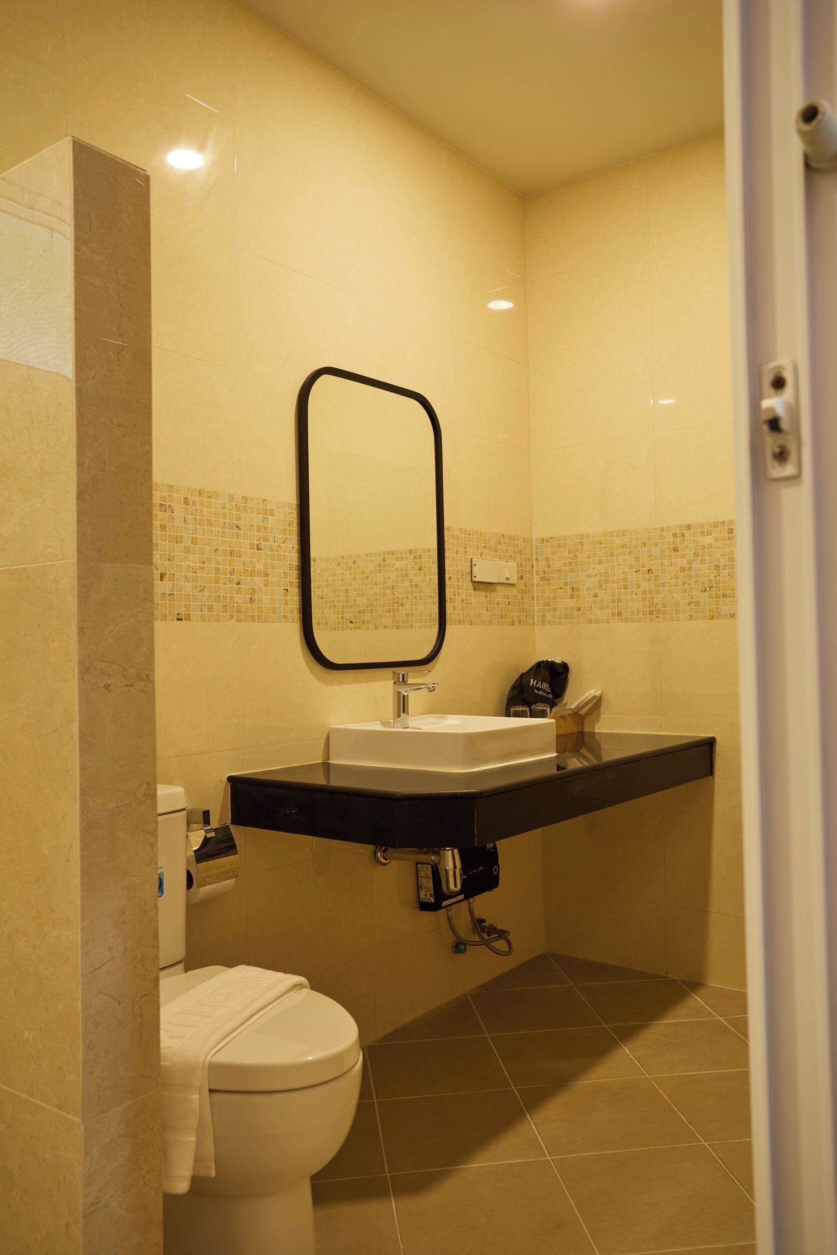 Habitación básica con 2 camas individuales, no fumadores | Baño