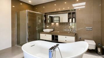 Dusche, Whirlpool, Haartrockner