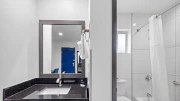 Shower, towels