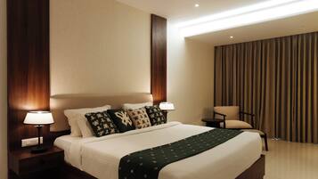 Premium Room, Balcony, Pool View | Iron/ironing board, free WiFi