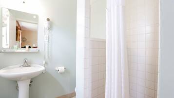 Shower, hair dryer