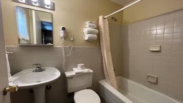 Shower, hair dryer