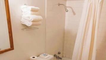 Douche, séchoir à cheveux