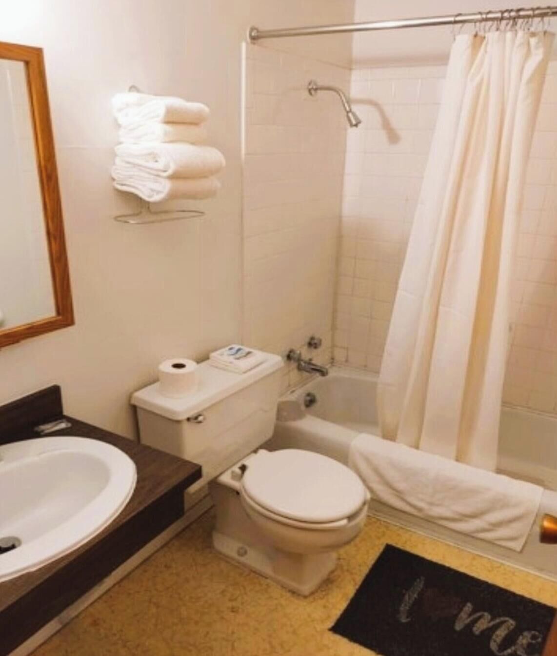 Shower, hair dryer