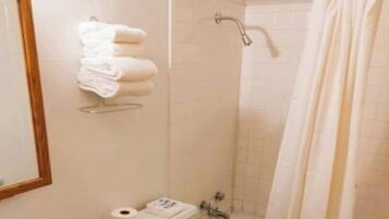 Shower, hair dryer