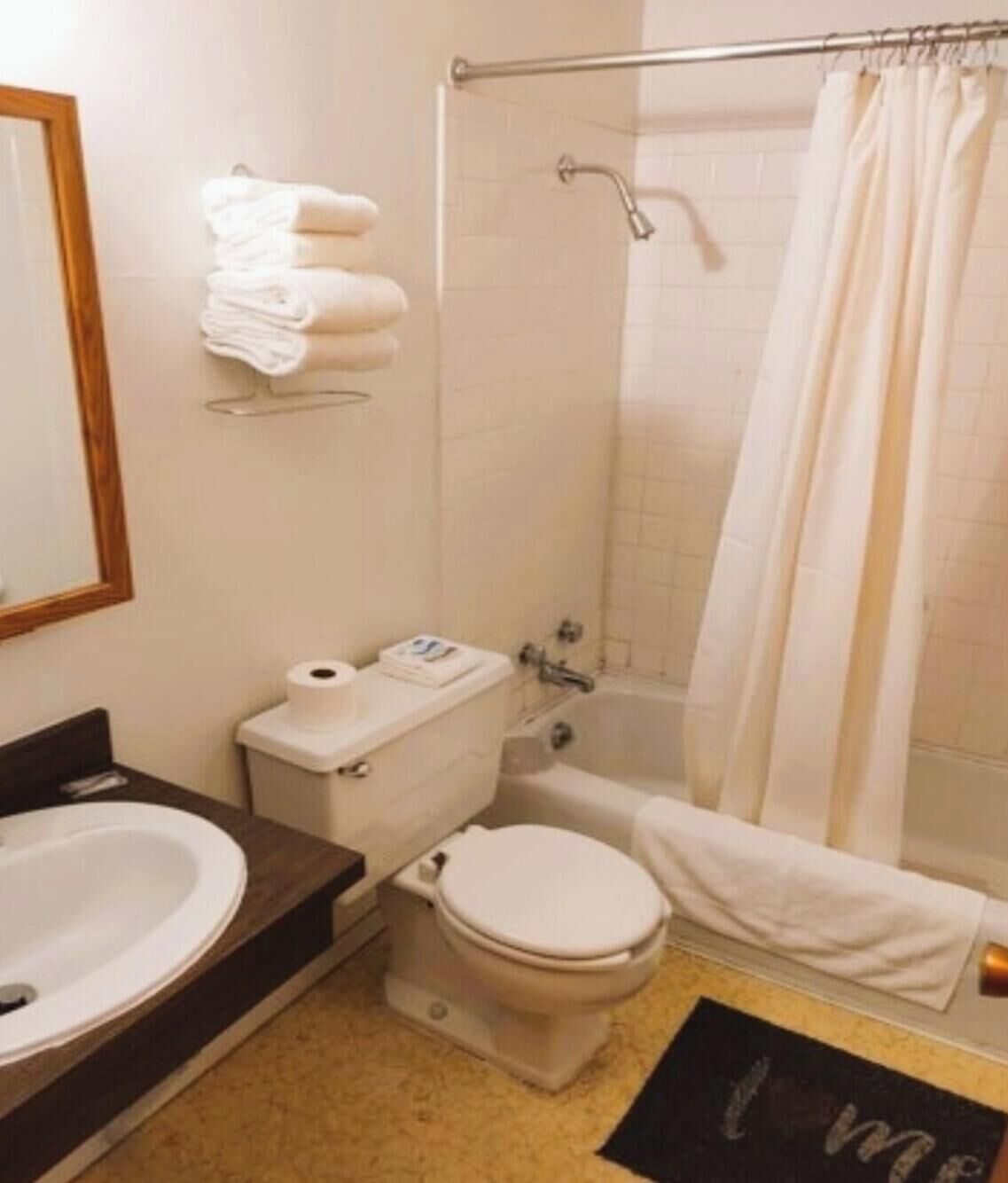 Shower, hair dryer