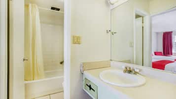 Shower, hair dryer
