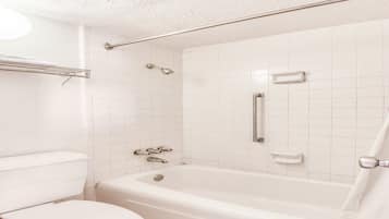 Shower, hair dryer