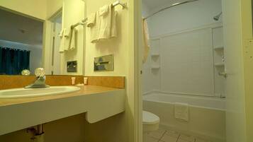 Shower, towels