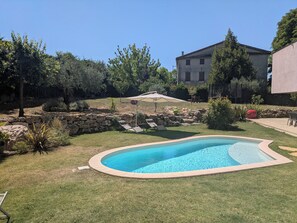 Outdoor pool - Contemporary home with a pool, in a quiet location. The village of Mouans Sartoux is 5 minutes away. (Mouans-Sartoux)